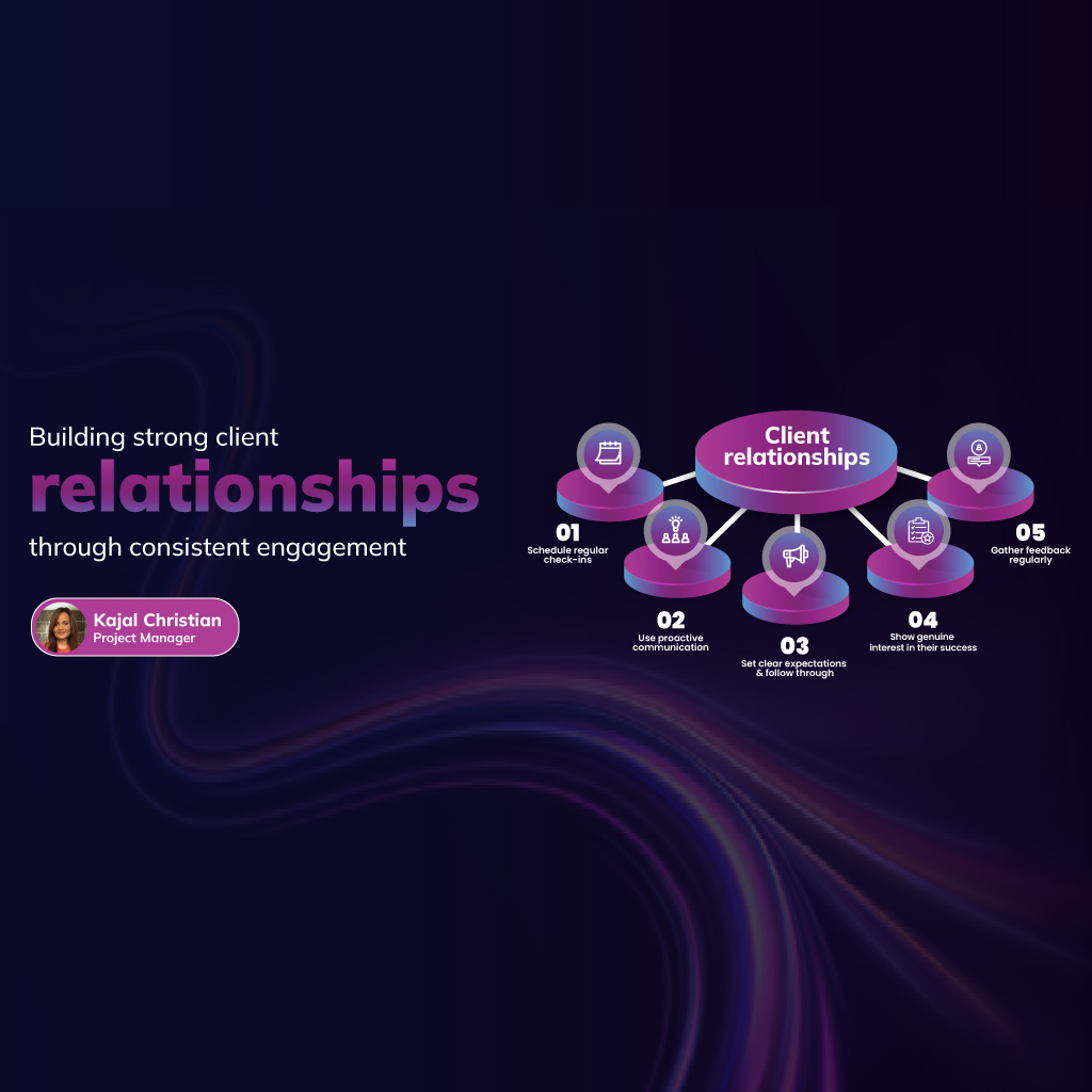 Building strong client relationships through consistent engagement